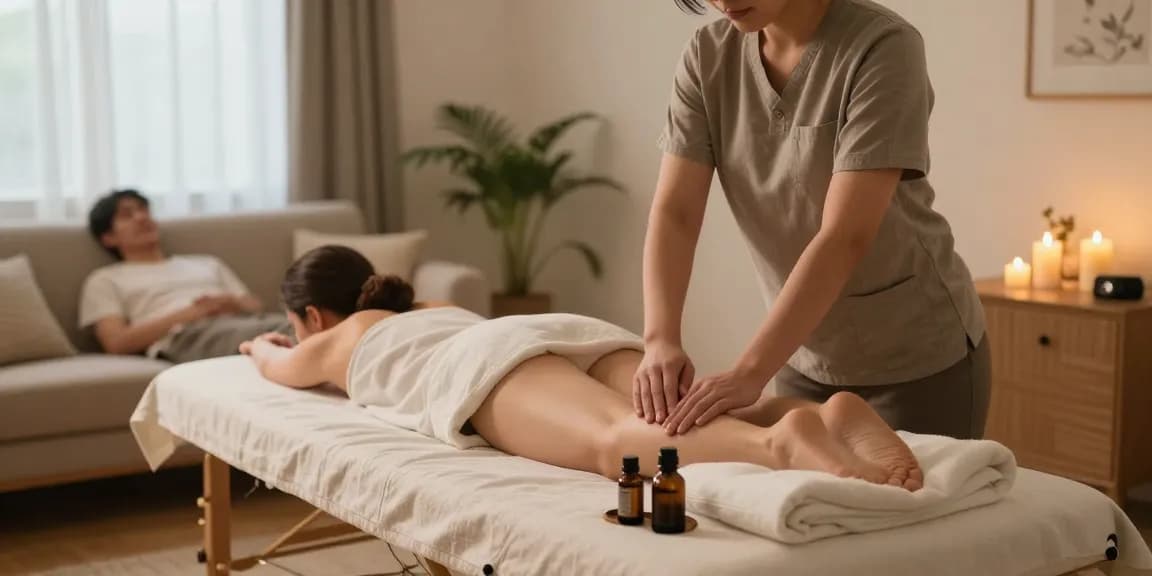 Experience relaxing 일산출장안마 services in a cozy home setting.
