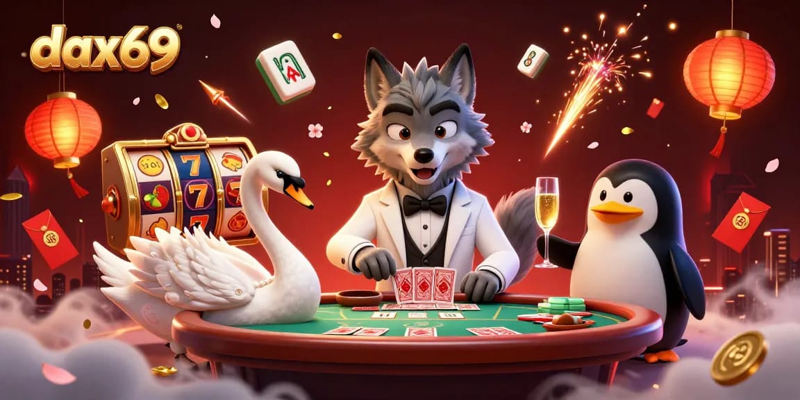 Gambarlah suasana kasino dengan dax69 saat bermain kartu di meja baccarat