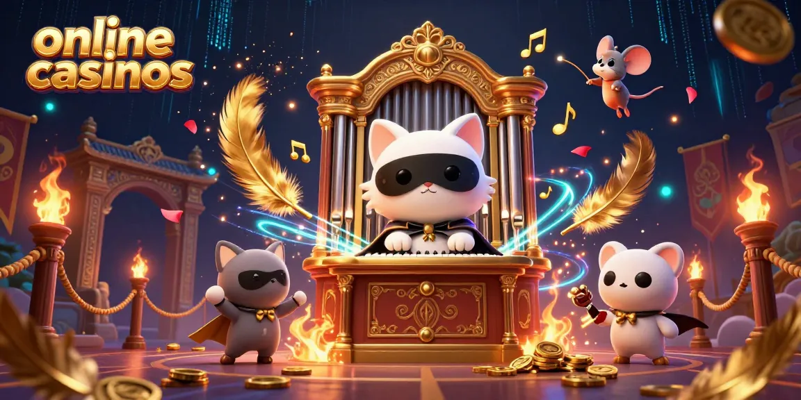 Explore animated online casinos with entertaining characters and casino elements.