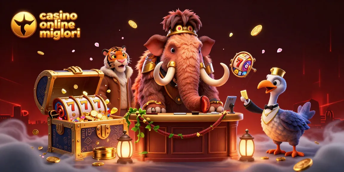 Ridi con i migliori casino online, scopri il bouncer mammut e il VIP tigre!