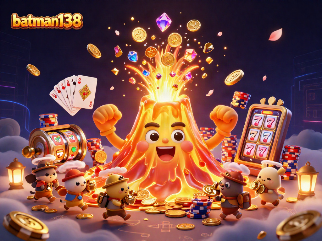 Spin the 3D slot machine reels at batman138 for a chance to win amazing treasures!
