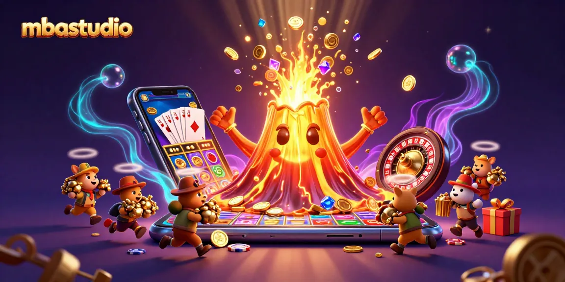 mbastudio menghadirkan ilustrasi 3D menarik dari permainan slot dengan kekayaan visual yang menonjol.