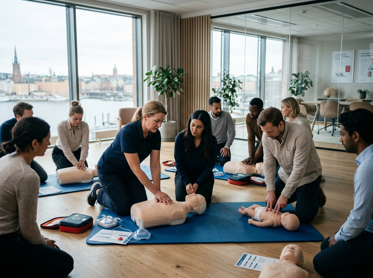 HLR kurs Stockholm – Livräddande utbildning nära er