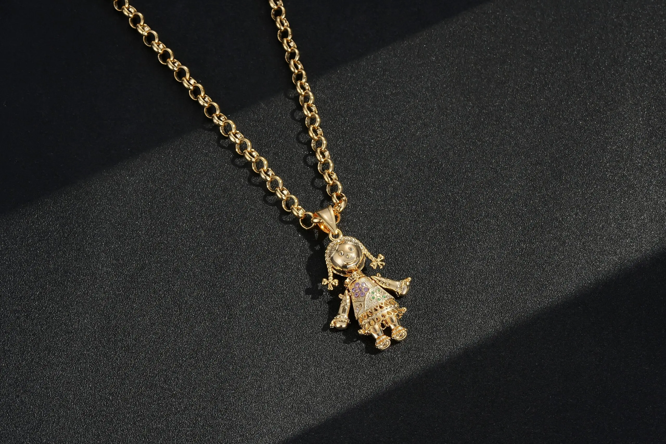 Gold Ragdoll Necklace – Exquisite Craftsmanship Inspired by Feline Beauty