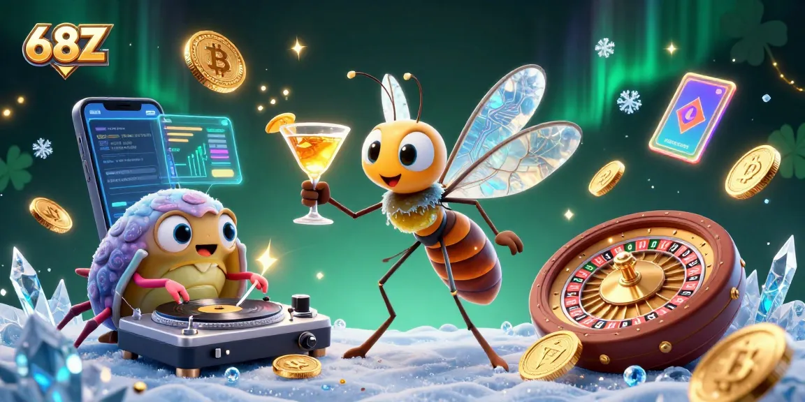 Jogando no cassino 68Z com personagens fascinantes e elementos de criptomoedas.