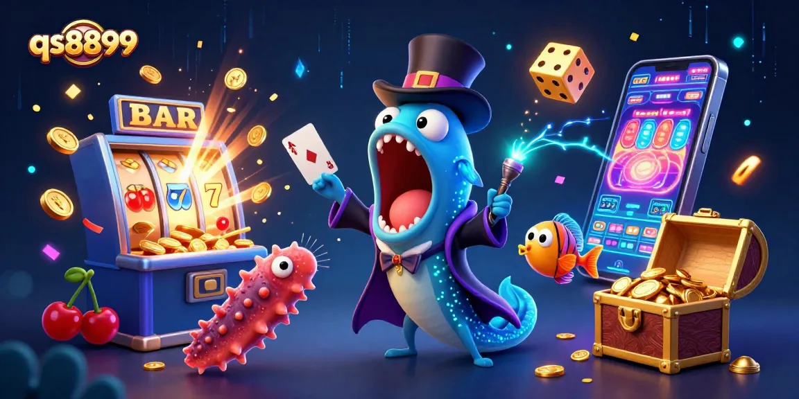 Win big at qs8899 with a thrilling underwater casino magic show full of colorful games.