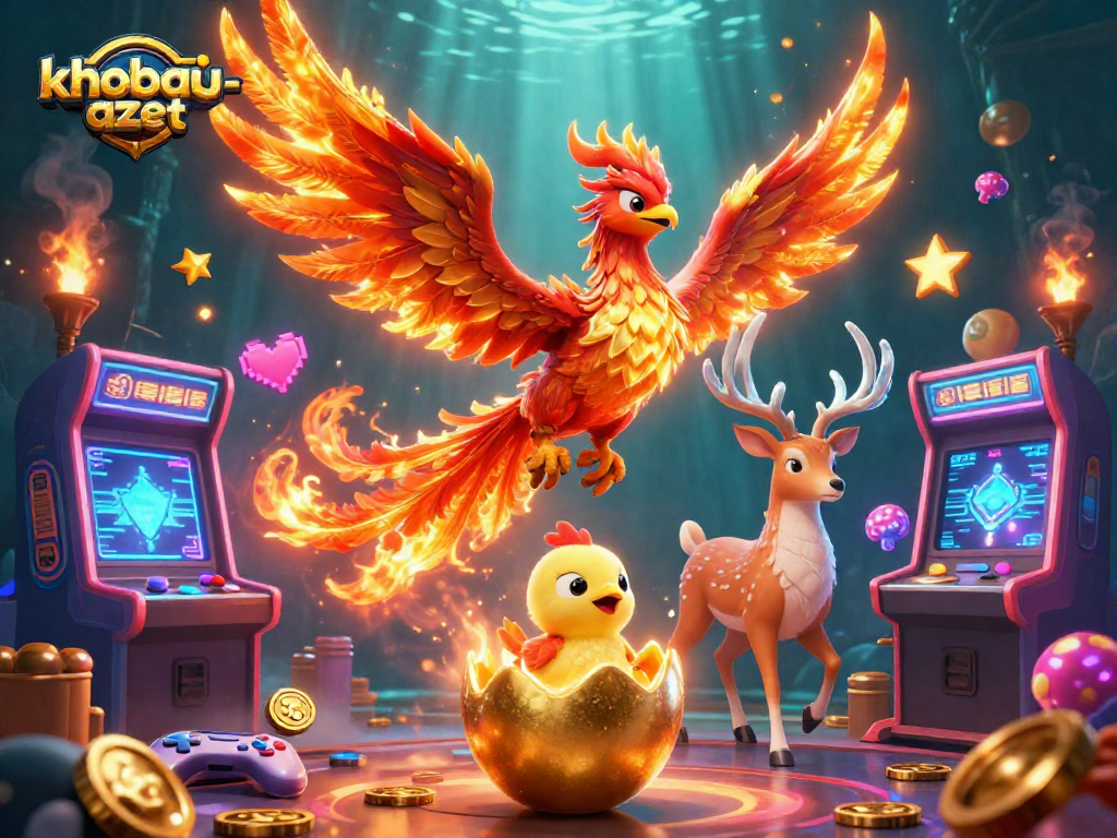 Experience the thrill of khobau-aztec with vibrant graphics and dynamic game elements.