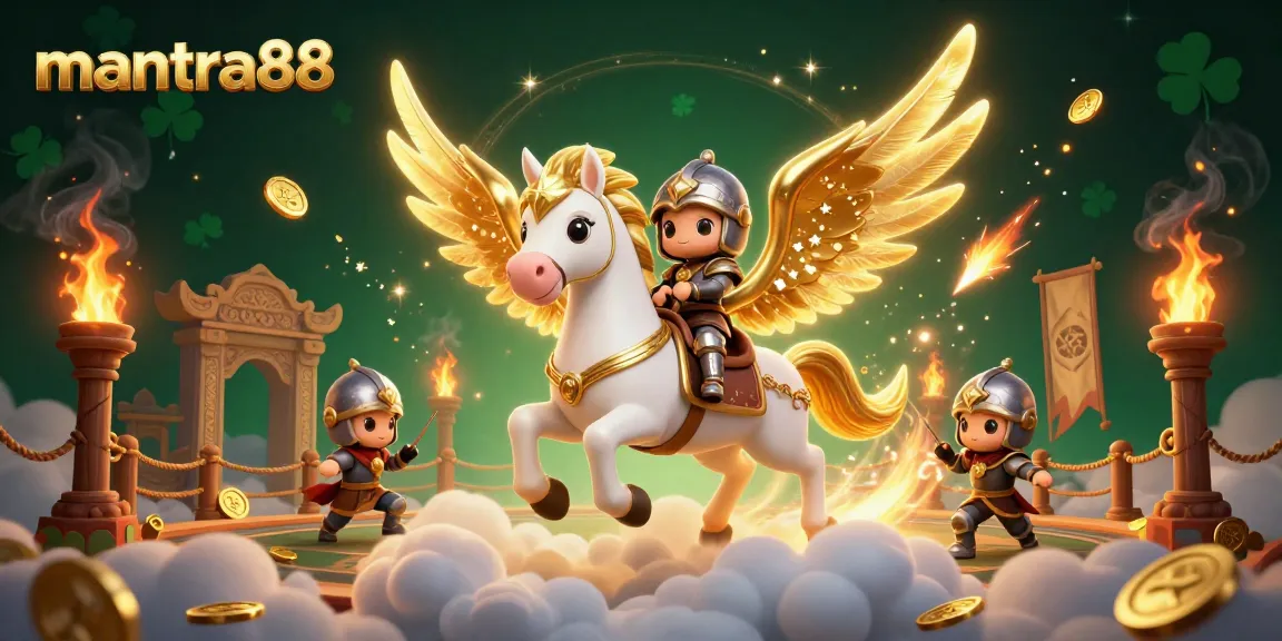Experience thrill with mantra88 in an immersive 3D casino adventure featuring epic characters.