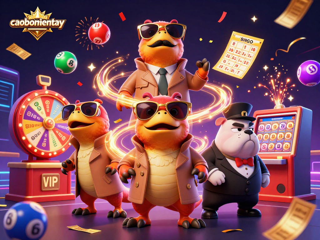 Experience the thrills of caoboimientay with raptors sneaking into a casino.
