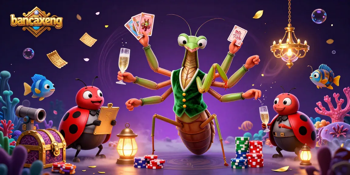 Experience thrilling fishing action in bancaxeng with vibrant underwater casino elements.