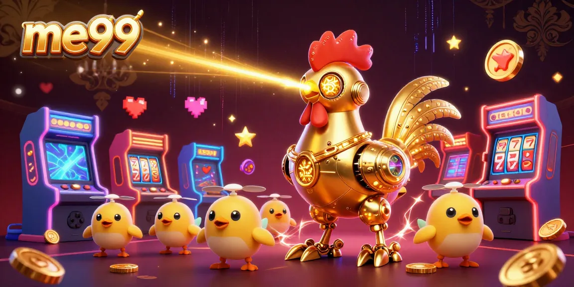Experience thrilling wins at me99 with vibrant game machines and stunning robot characters.