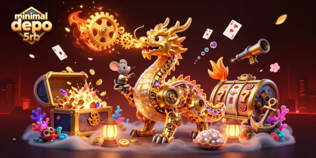 Experience thrilling gameplay at minimal depo 5rb with exciting slot games and vibrant casino atmosphere.