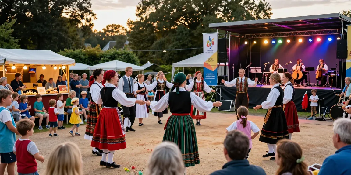 Experience vibrant M98 ล๊อตเว็บตรง 2026 cultural festival in Brittany with music and dance activities.