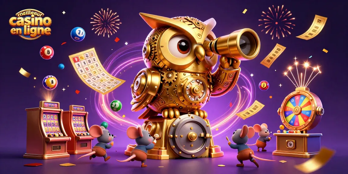 Jouez au meilleur casino en ligne avec cette illustration de casino animé avec des éléments dynamiques.