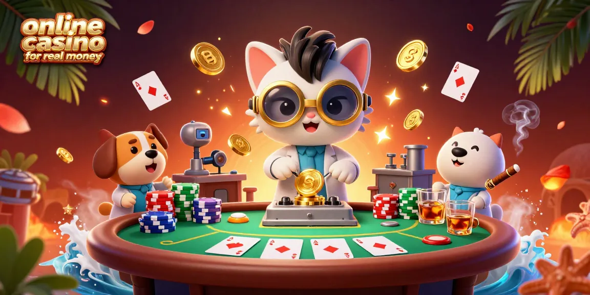 Engage with thrilling gameplay at online casino for real money featuring vibrant characters and elements.
