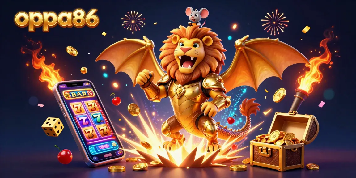 Experience the triumph of oppa86 with a golden chimera and thrilling casino games.