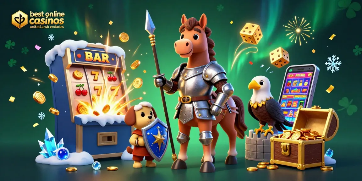 Experience the excitement at the best online casinos united arab emirates with vibrant slots and gaming elements.