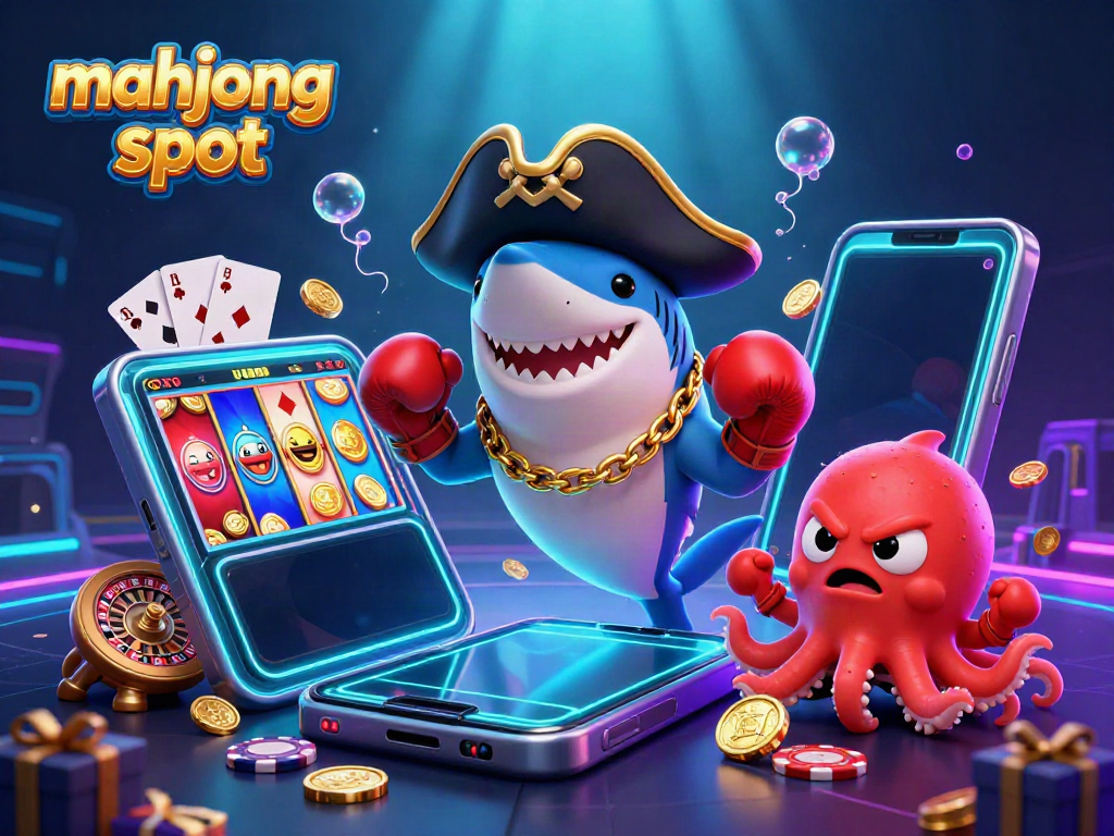 Spin the reels and win with mahjong slot, featuring animated characters and vibrant casino-themed elements.