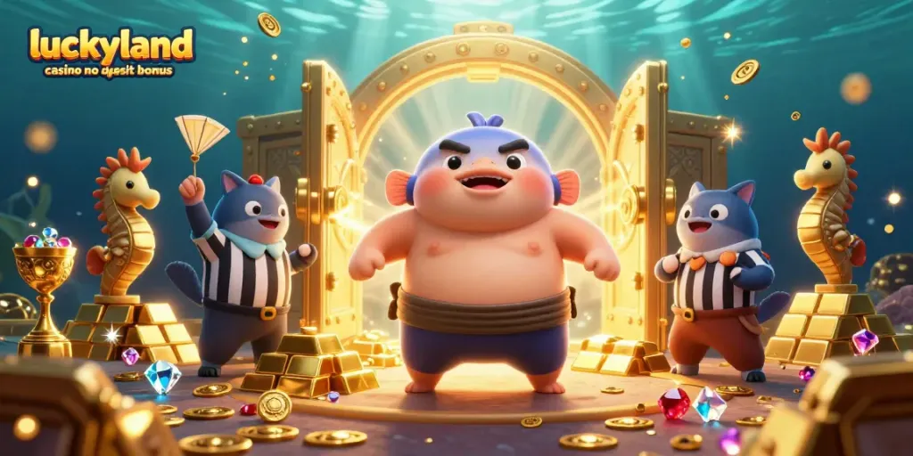 Experience exciting wins with the luckyland casino no deposit bonus featuring vibrant game elements and dynamic characters.