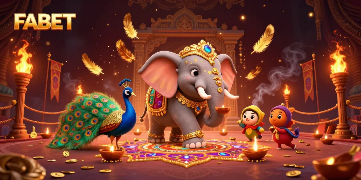Experience exhilarating gameplay at FABET with vibrant characters and casino elements.