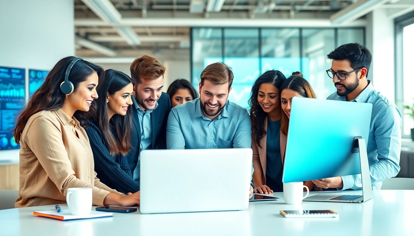Illustration of IT support team discussing costs, emphasizing How much does IT support cost in UK?