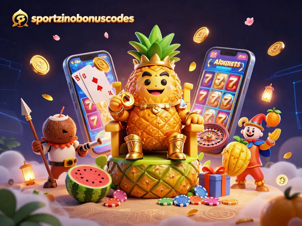 Engage with sportzinobonuscodes while vibrant 3D characters showcase exciting slot games and thrilling jackpots.