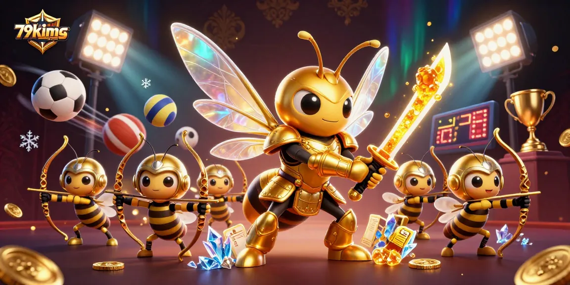 Experience dynamic sports betting excitement with 79kingcom's captivating illustration.