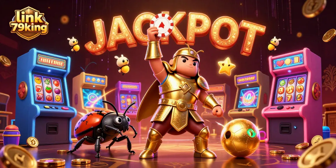 Win big at link 79king with an exciting illustration of victory in a vibrant casino setting.