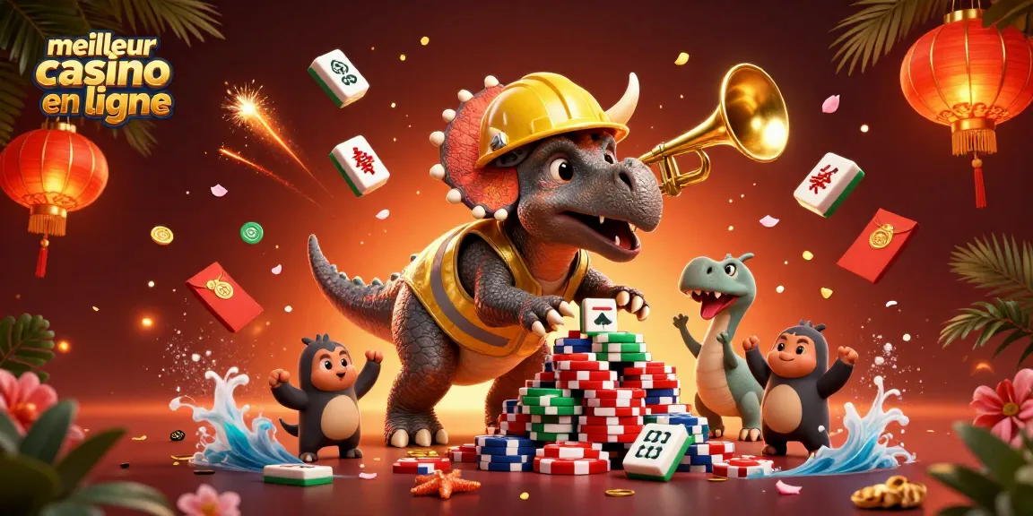 Apprenez les stratégies au meilleur casino en ligne avec une illustration animée dynamique.