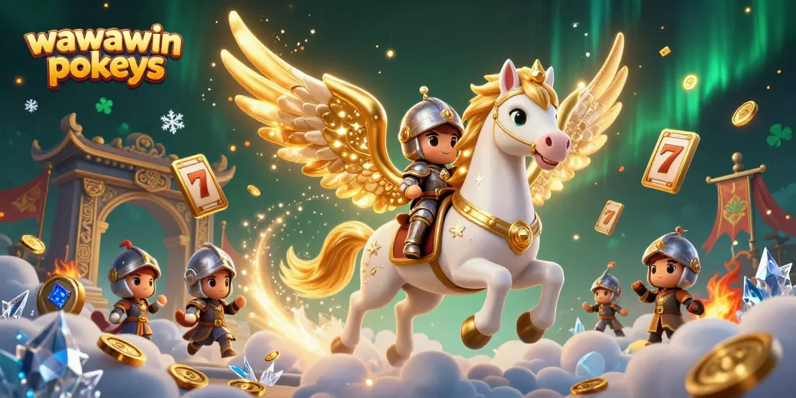 Engage with wawawin pokies through an enchanting 3D scene showcasing gaming excitement and charm.