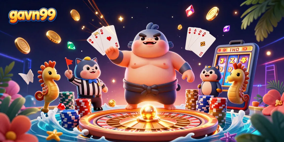 Join the action at gavn99 with this vibrant underwater casino scene filled with excitement!